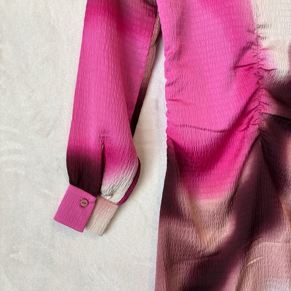 Baum und Pferdgarten Anthropologie pink Abira Dress size 0 NWT - Picture 12 of 14